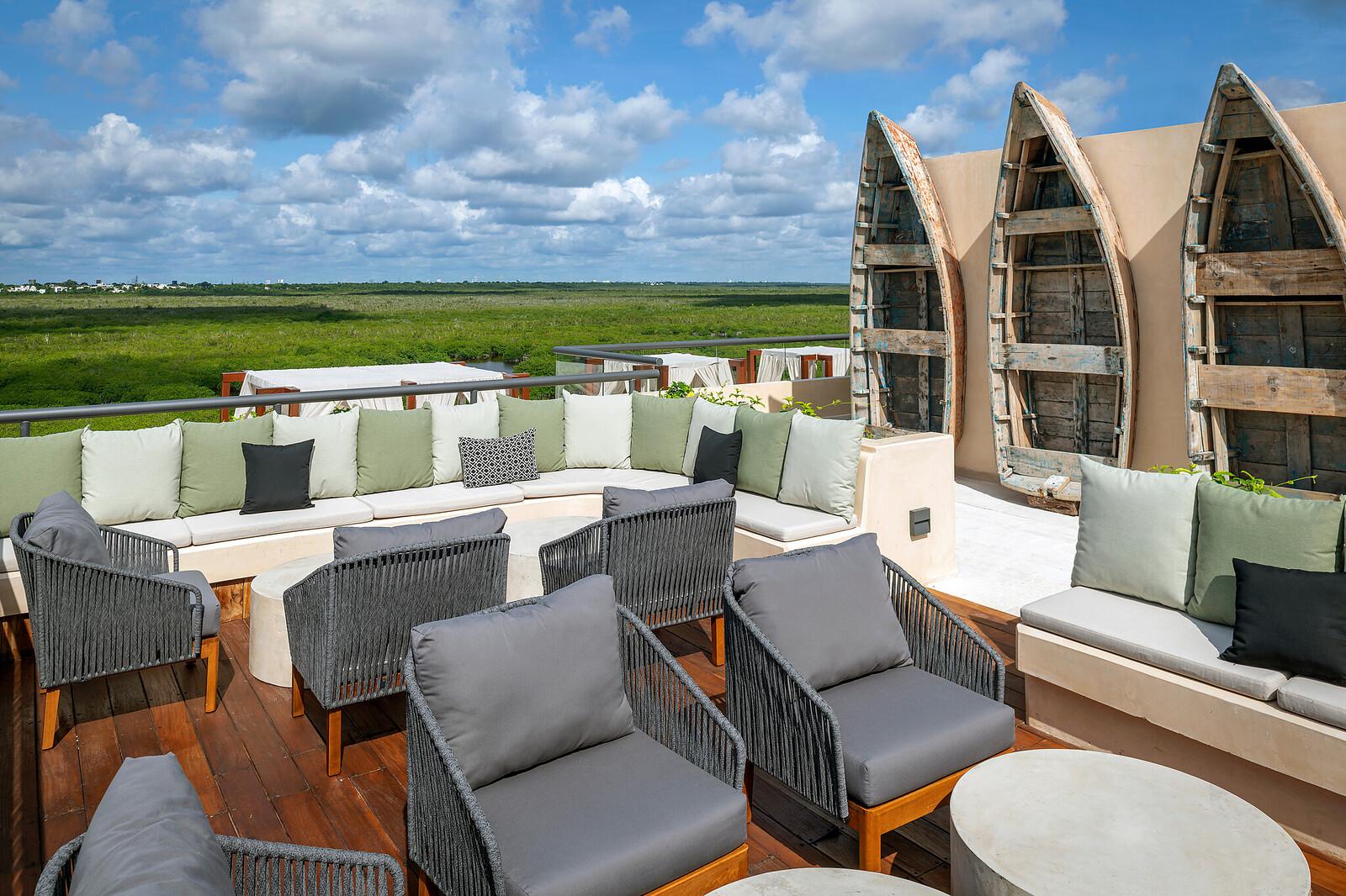 A Private Junior Suite At The All-Inclusive, Ventus At Marina El Cid Spa & Beach (Adults Only) Puerto Morelos Eksteriør bilde