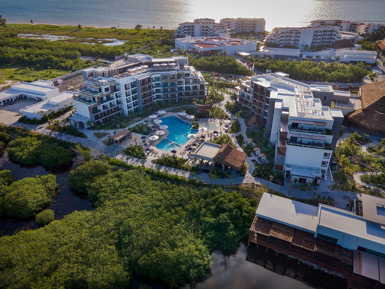 A Private Junior Suite At The All-Inclusive, Ventus At Marina El Cid Spa & Beach (Adults Only) Puerto Morelos Eksteriør bilde