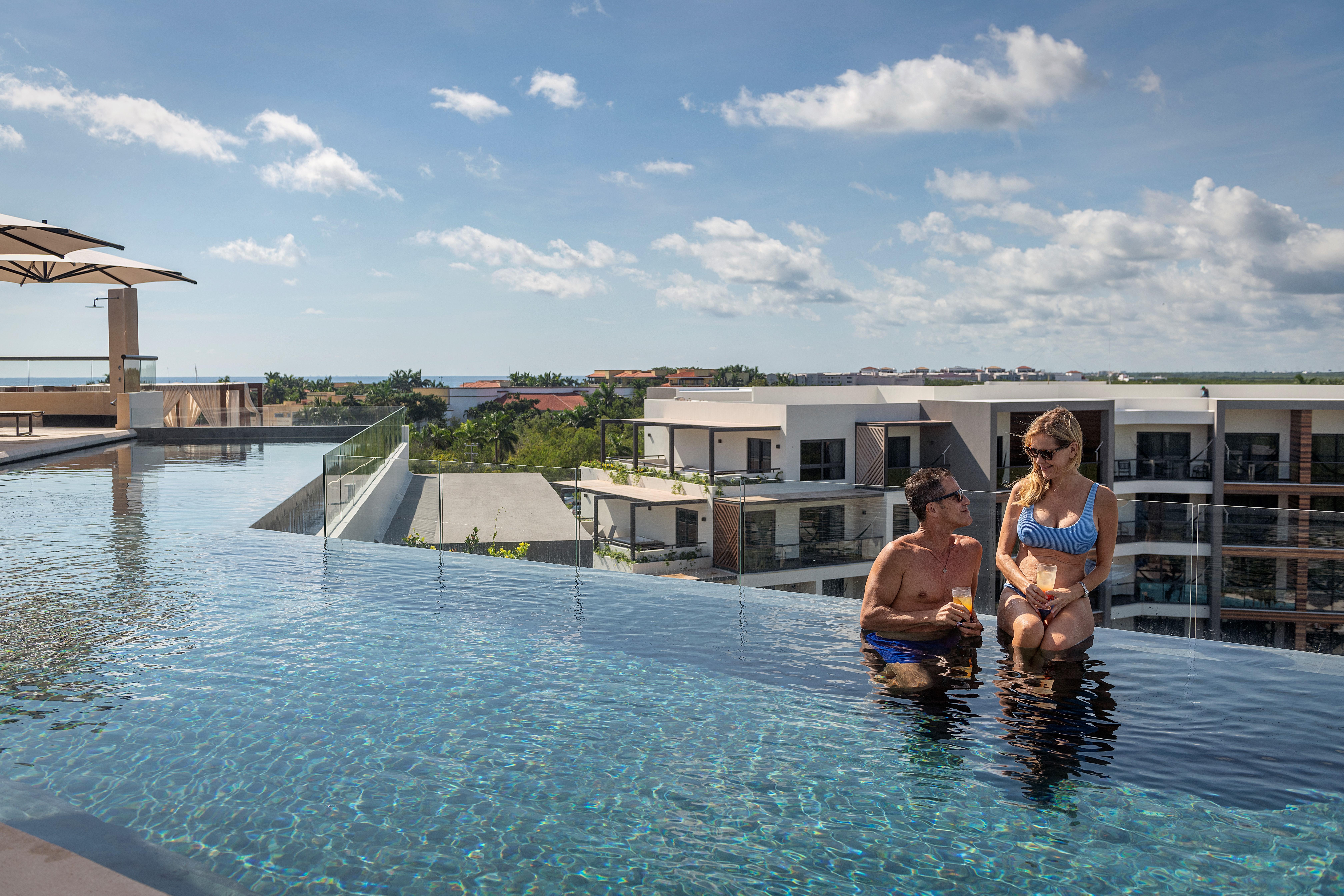 A Private Junior Suite At The All-Inclusive, Ventus At Marina El Cid Spa & Beach (Adults Only) Puerto Morelos Eksteriør bilde